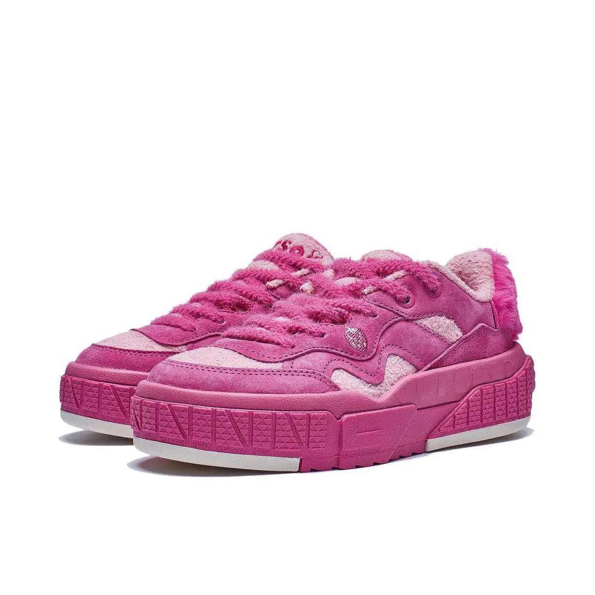 （Women）Li-Ning x Disney 001 UNBLOCK Low Casual Sneakers - Strawberry Bear - Image 2