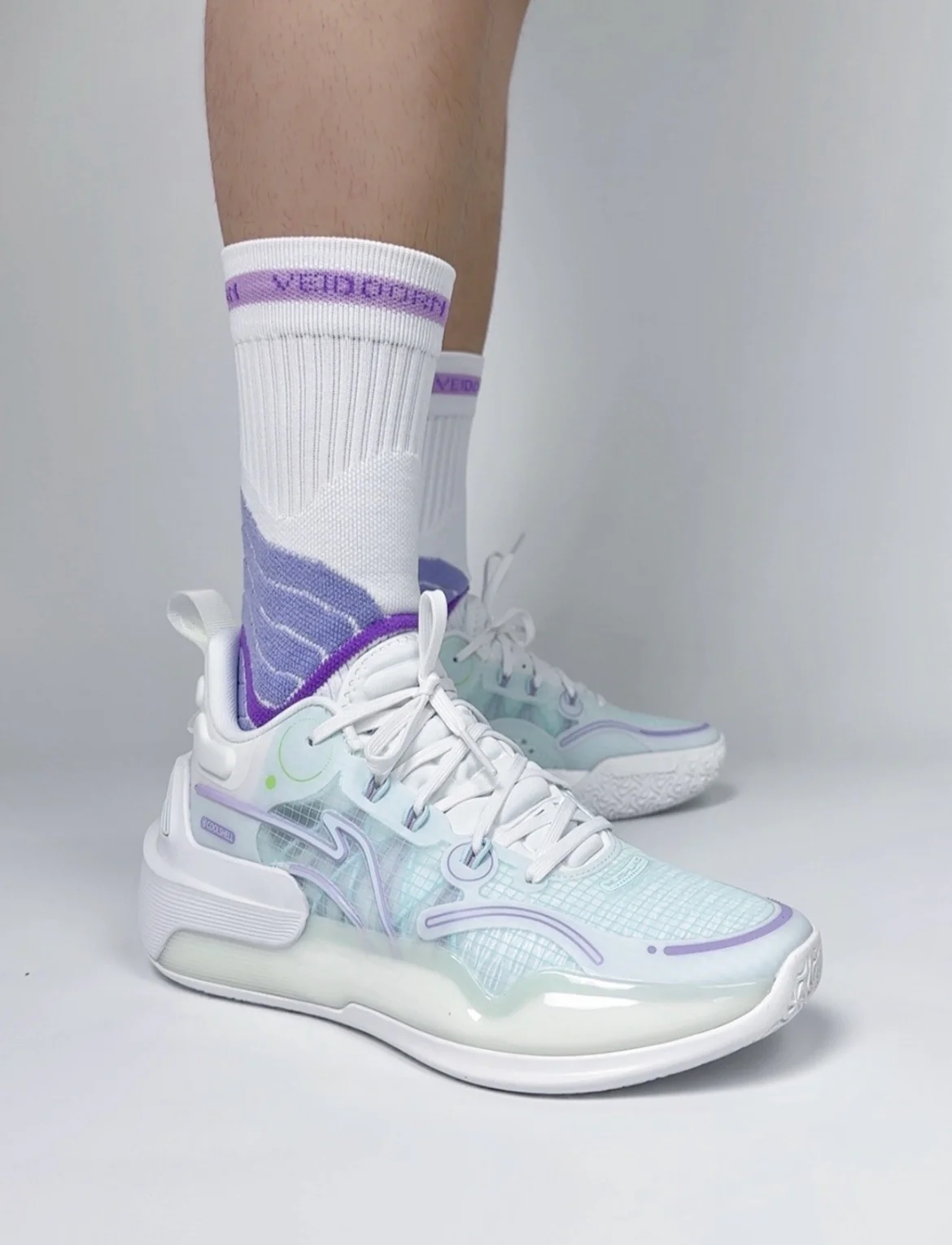 Li-Ning Yushuai 16 V2 - White/Light green - Image 3