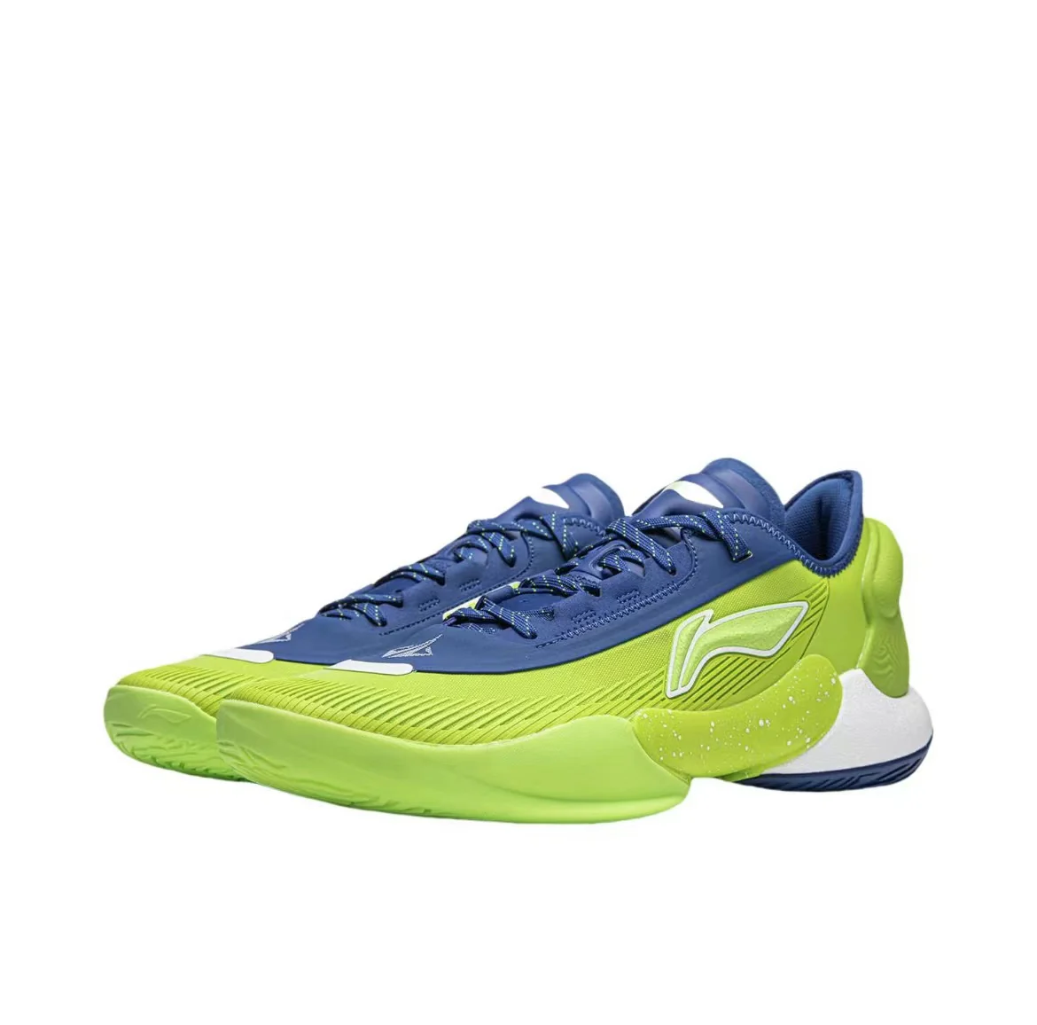 Li-Ning Yushuai 18 V2 - lemon Green/Prussian Blue - Image 2