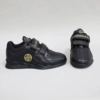Lu Xiaojun Lifter 1.0 Professional Weightlifting Shoes / Squat Shoes - Black - Image 2