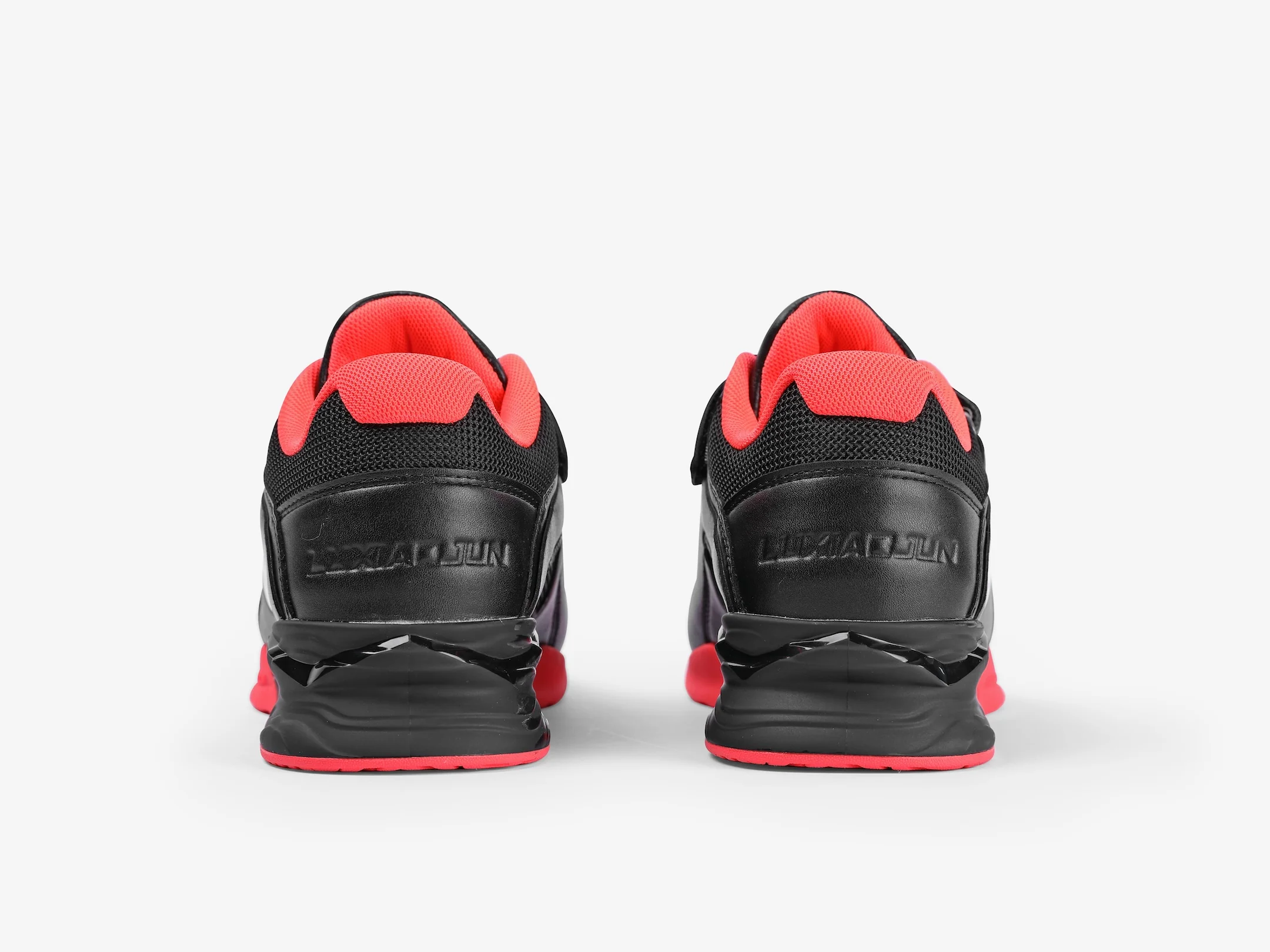 Lu Xiaojun Lifter 1.0 Professional Weightlifting Shoes / Squat Shoes - Black/Red - Image 5