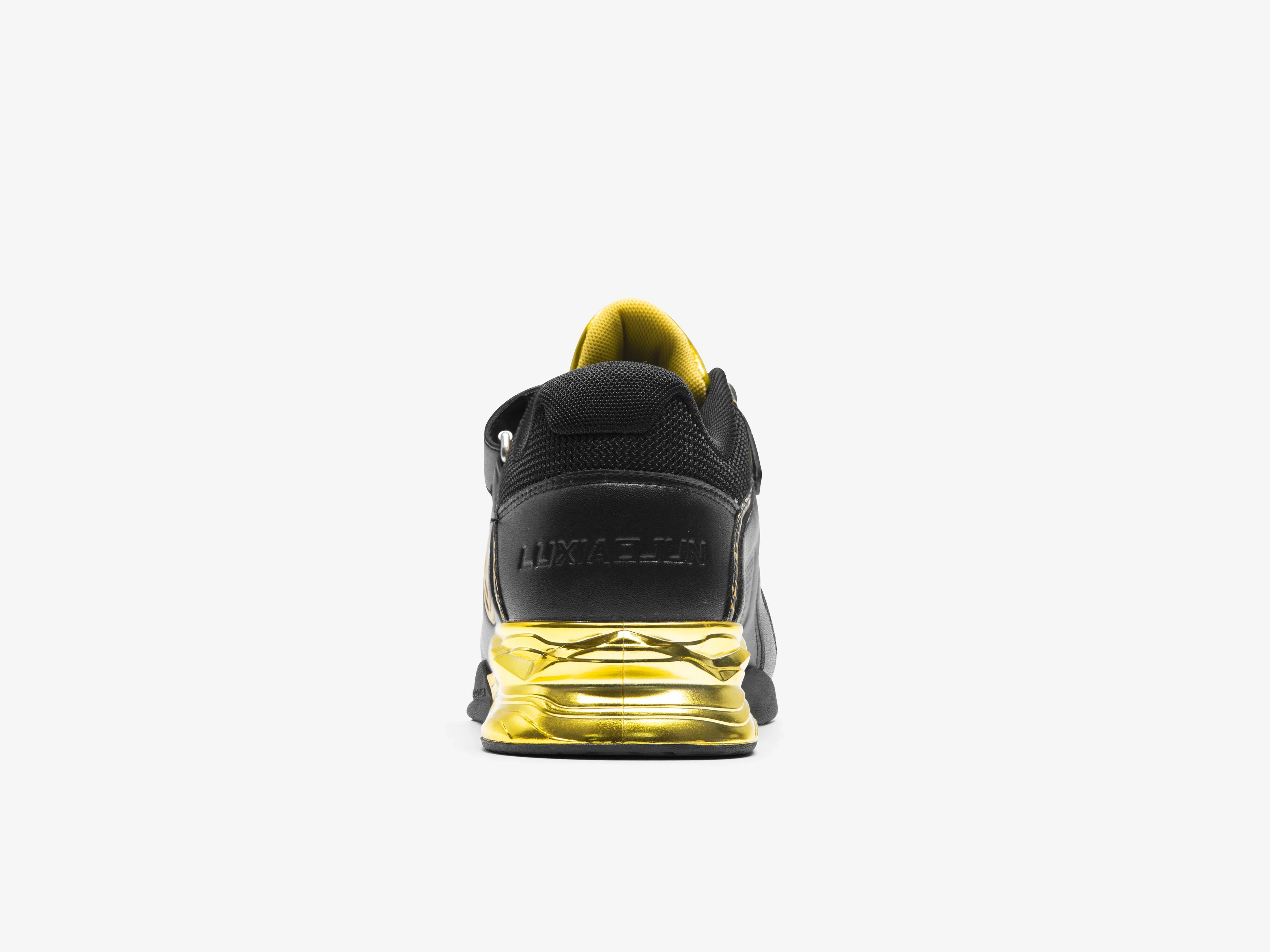 Lu Xiaojun Lifter 1.0 Professional Weightlifting Shoes / Squat Shoes - Year of the Snake(Black/Gold) - Image 4