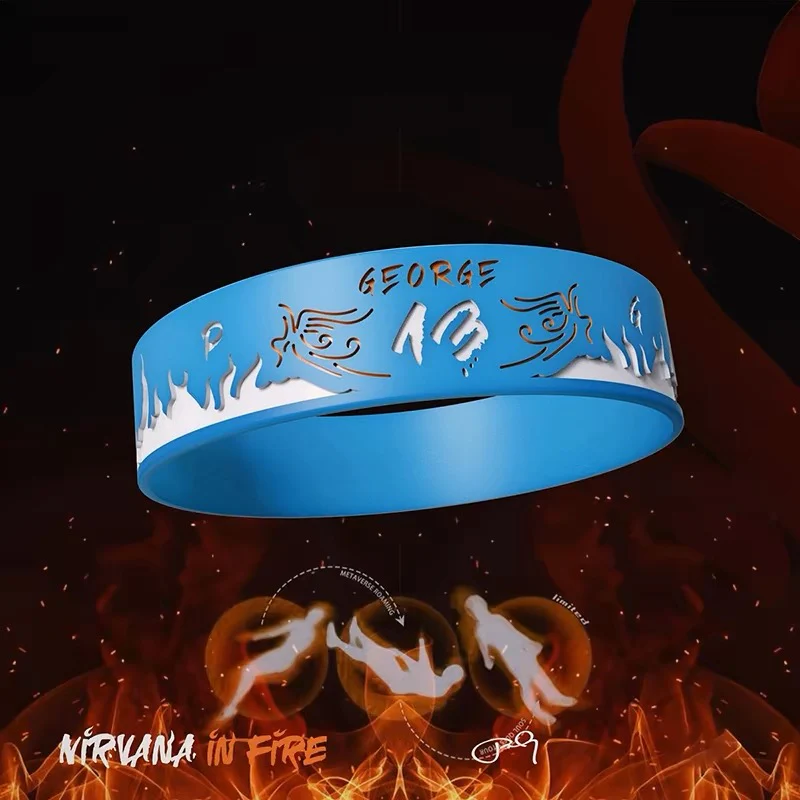 【Paul George】Phoenix Nirvana Series Clippers No. 13 Sports Wristband - Image 4