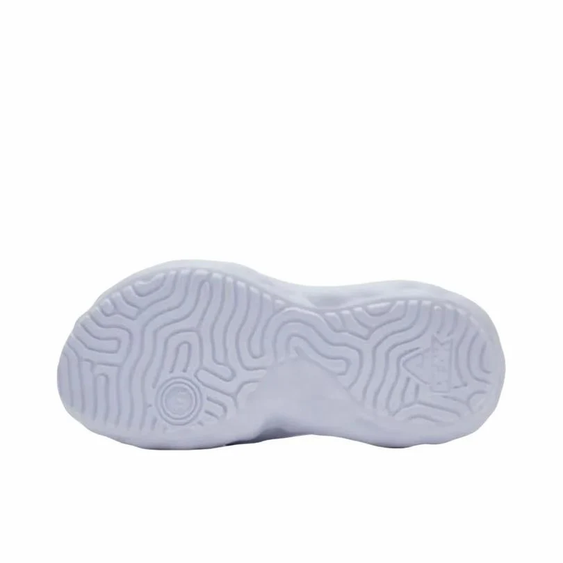 （Men & Women）Peak Taichi Cloud Soft-soled Velcro Slippers - White/Black - Image 3