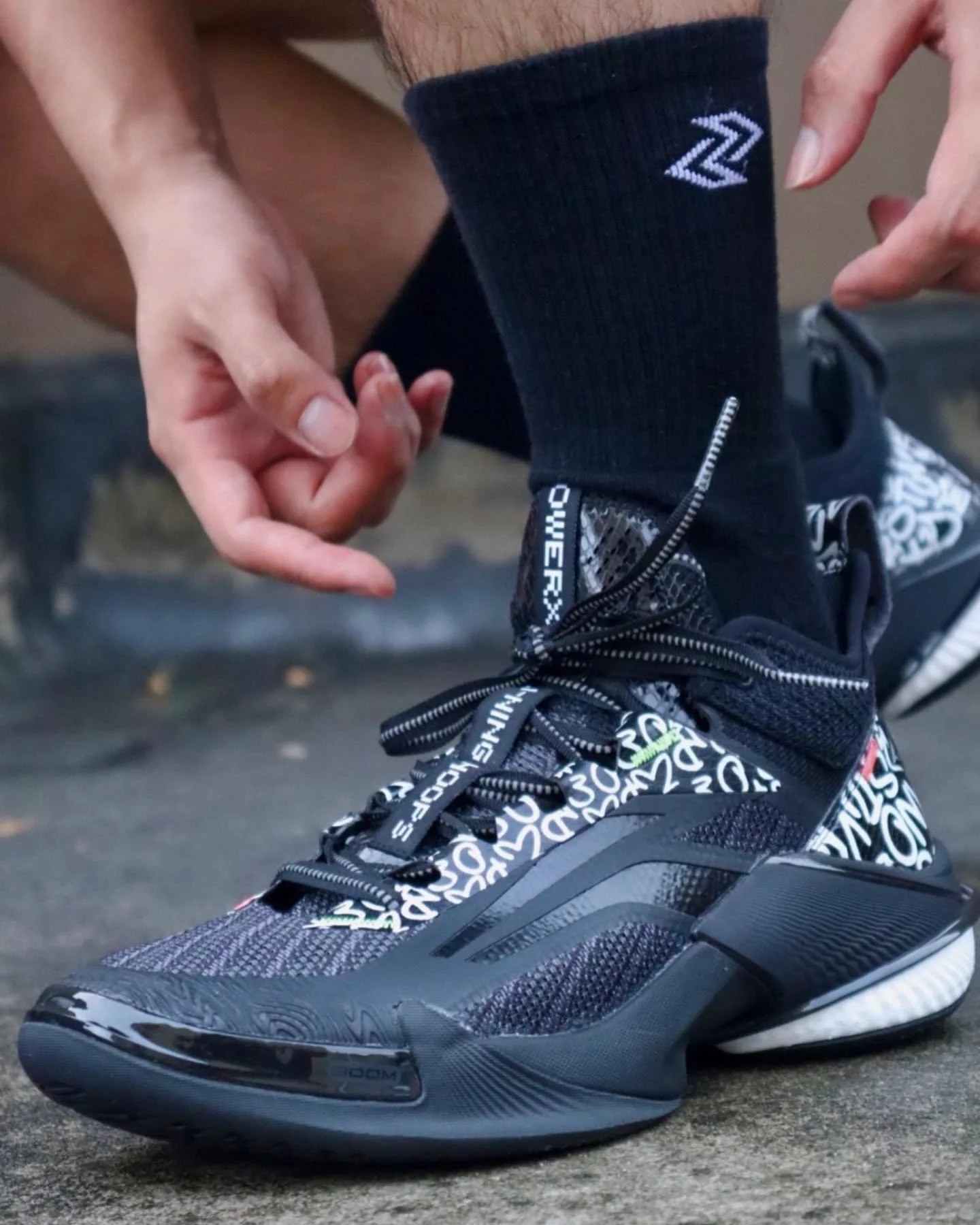R.J.Hampton x Li-Ning Power 10 - Black - Image 3