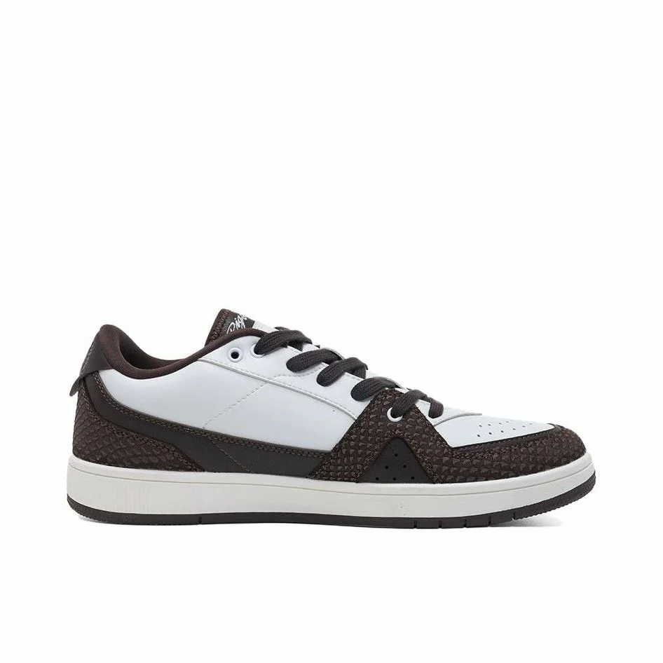 Austin Reaves x Rigorer Skateboard Shoes - White/Brown - Image 5