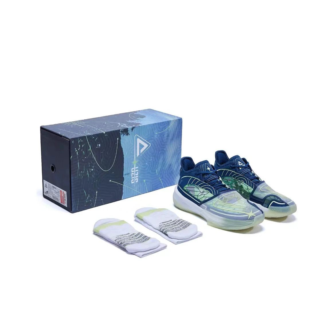 Uzis x Peak Andrew Wiggins Big Triangle - Firefly - Image 7
