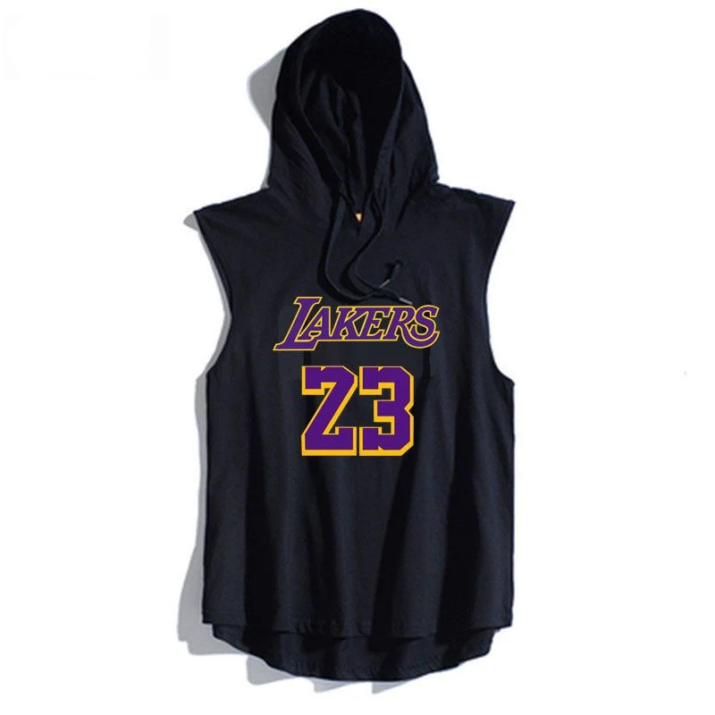 Warriors Team Sports Vest/Hooded Sleeveless Thin Quick-drying Shirt - Image 8