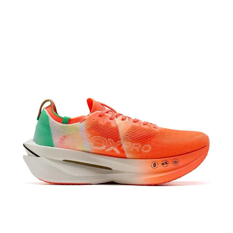 Xtep 160X 7.0 Pro Marathon Running Shoes - Mandarin Duck/Blue Orange - Image 6