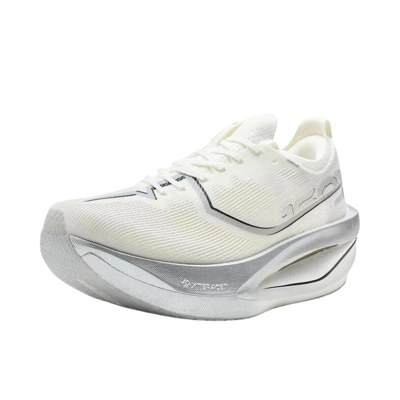 （Women & Men）Xtep 160X 7.0 Pro Marathon Running Shoes - Sail White - Image 2