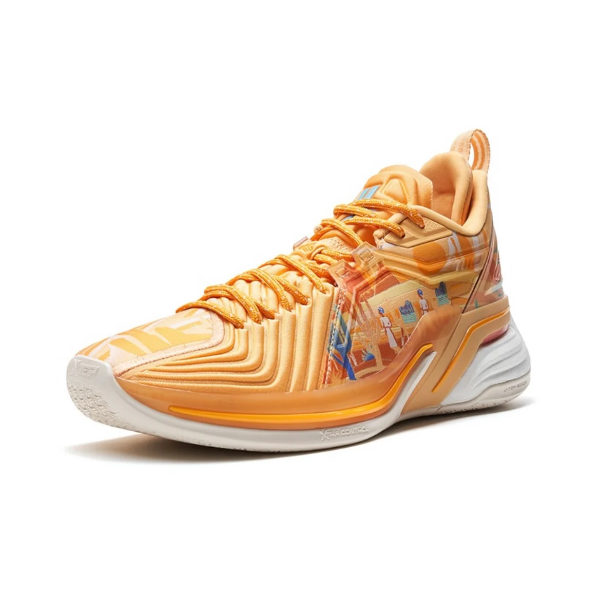 Xtep Jeremy Lin Jlin 3 “Diplomatic Envoy” Orange - Image 3