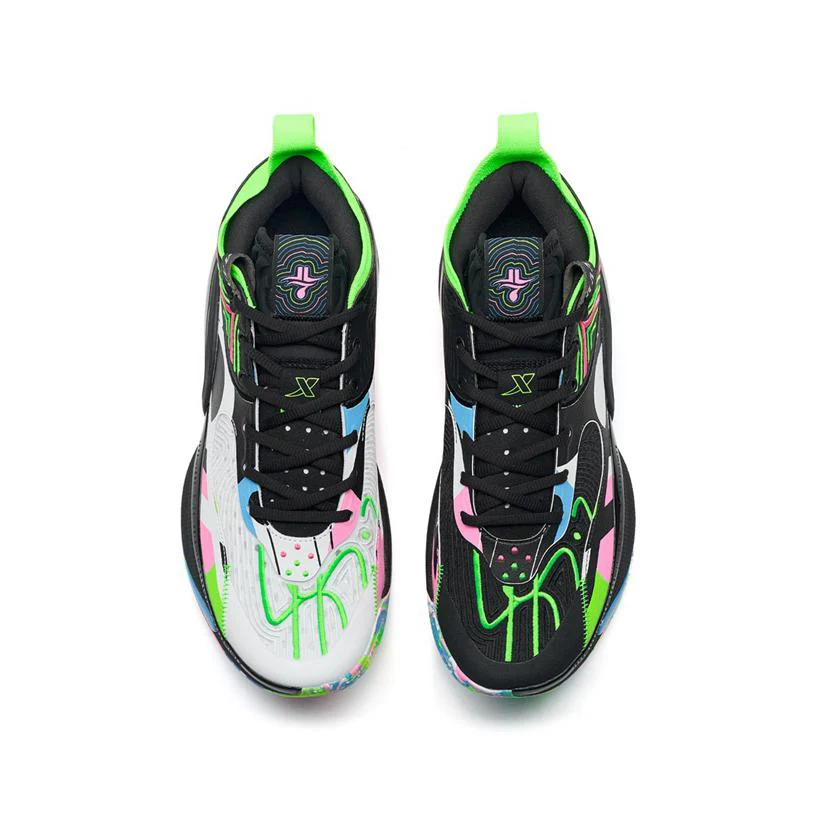 Xtep Jeremy Lin Jlin 6 - Mandarin Duck/Black-Green - Image 2